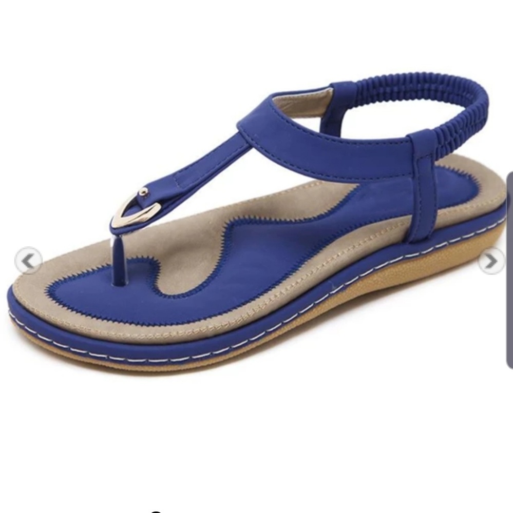 Comfort slip on sandals